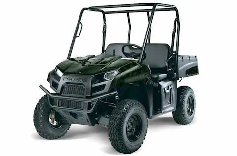 Polaris Ranger EV with the Digi Camo Green graphic kit