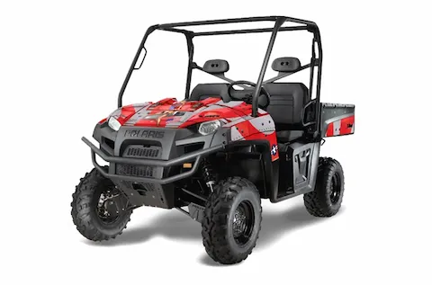 Polaris Ranger XP 500 / 700 4x4 EFI with the Stars N Stripes graphic kit